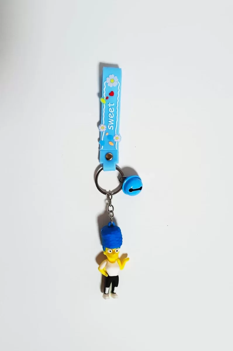 Anahtarlık Mavi Saçlı Simpsons