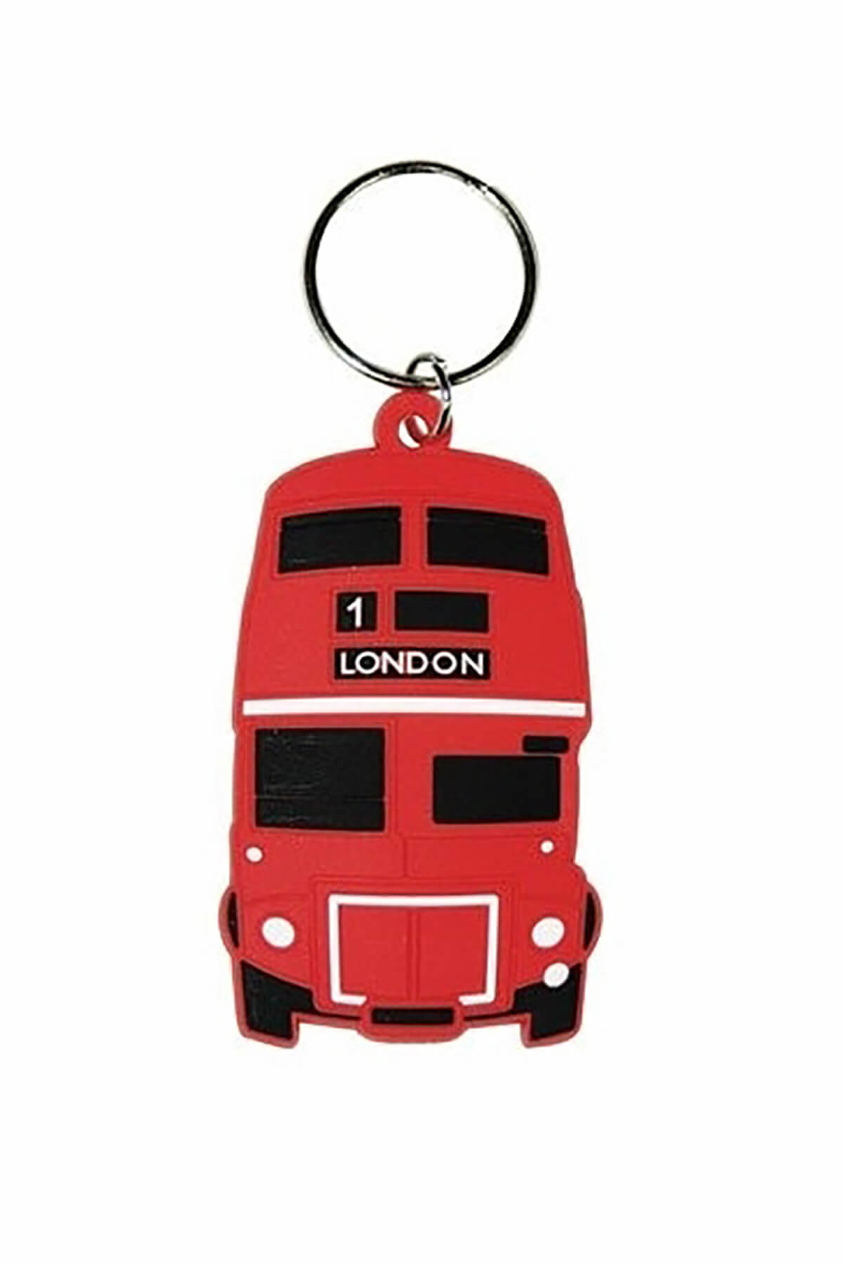 Anahtarlık red bus soft 3d