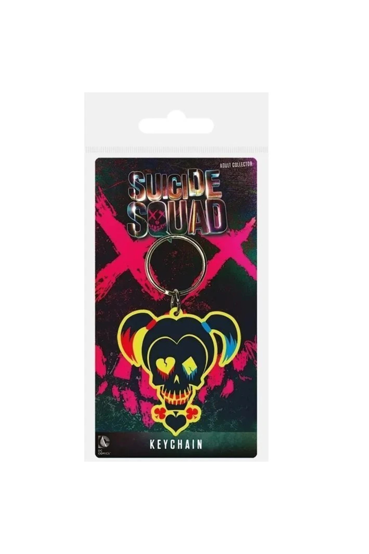 Anahtarlık Suicide Squad Harley Quinn Skull
