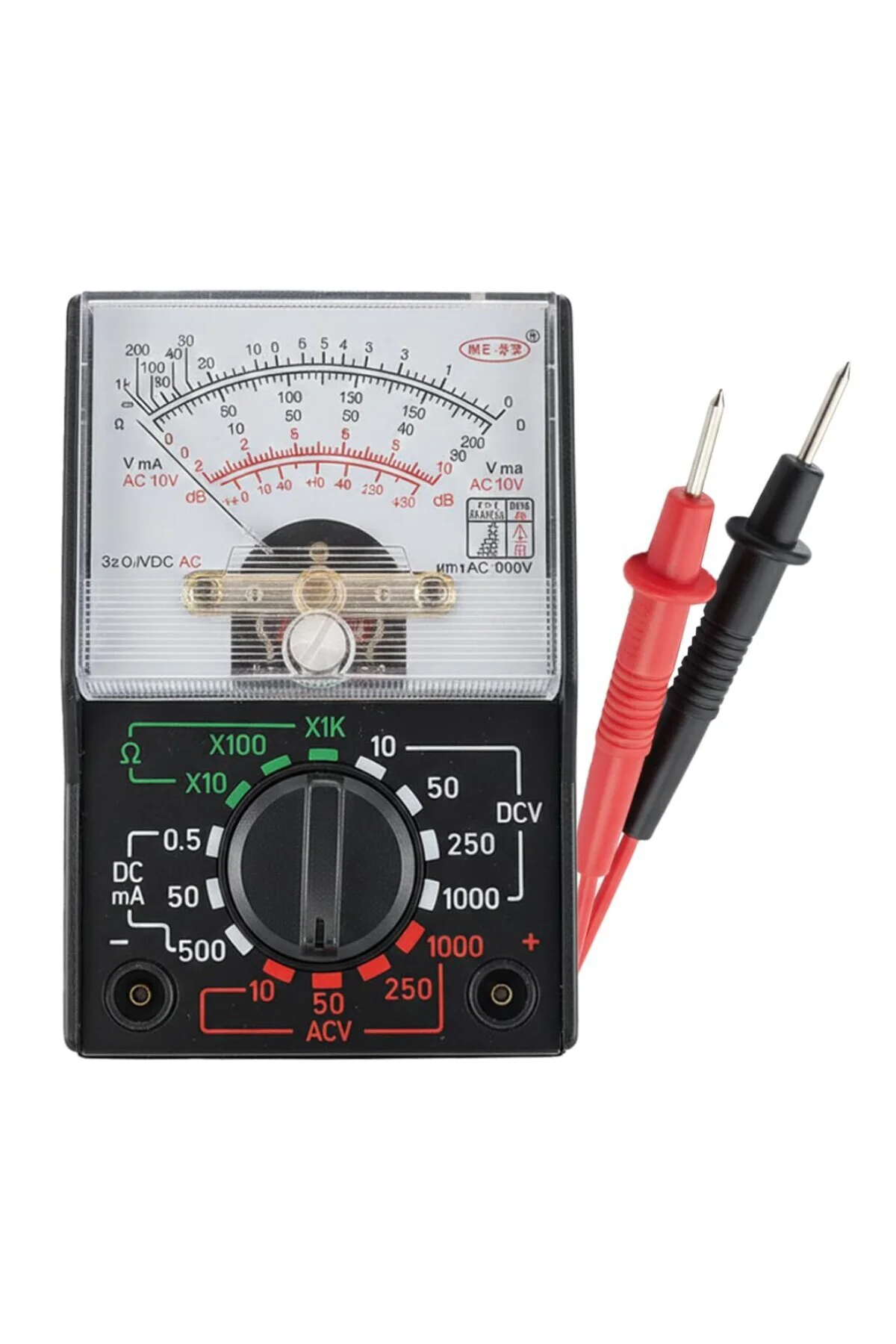 Analog İbreli Multimetre, Profesyonel AC/DC Akım Test Cihazı, Vol