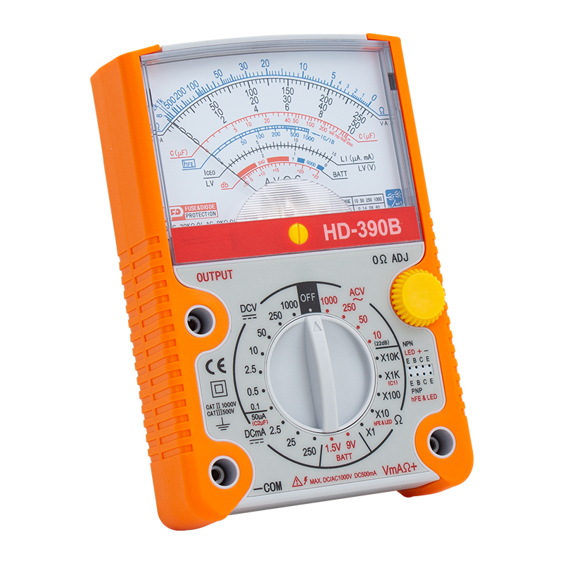 ANALOG ÖLÇÜ ALETİ HD-390B GENİŞ EKRAN (4741)