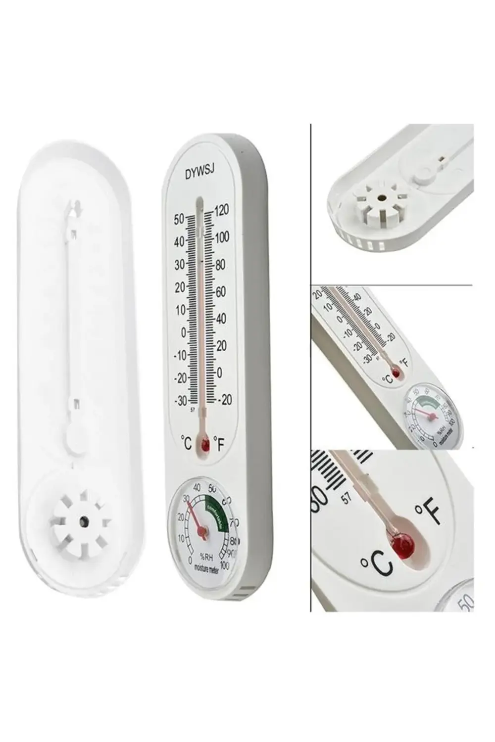 Analog Sıcaklık Nem Ölçer Termometre (3936) Analog Sıcaklık Nem Ölçer Termometre (3936)