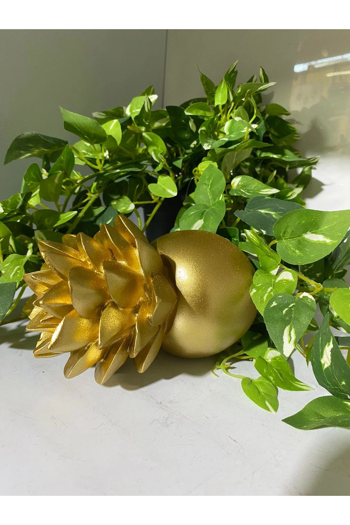 Ananas Dekor Altın