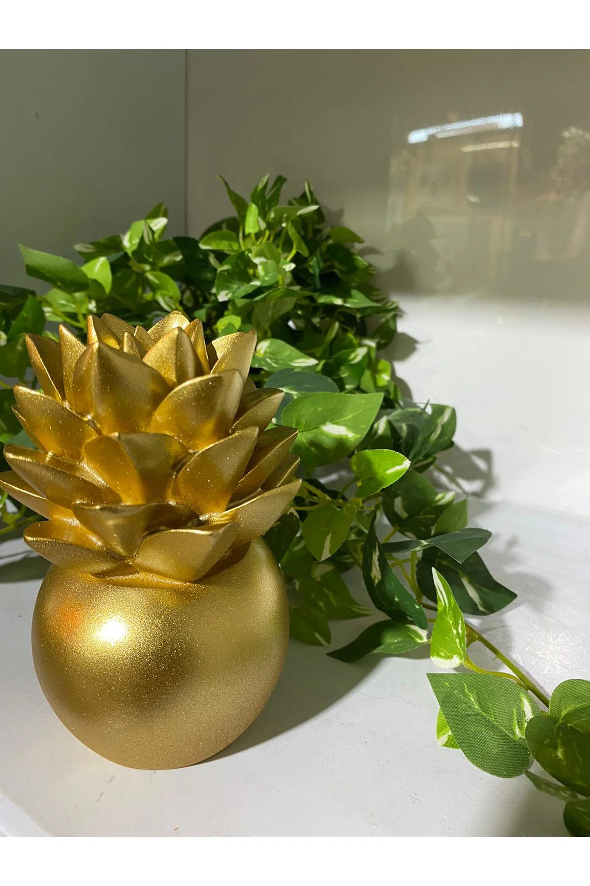 Ananas Dekor Altın