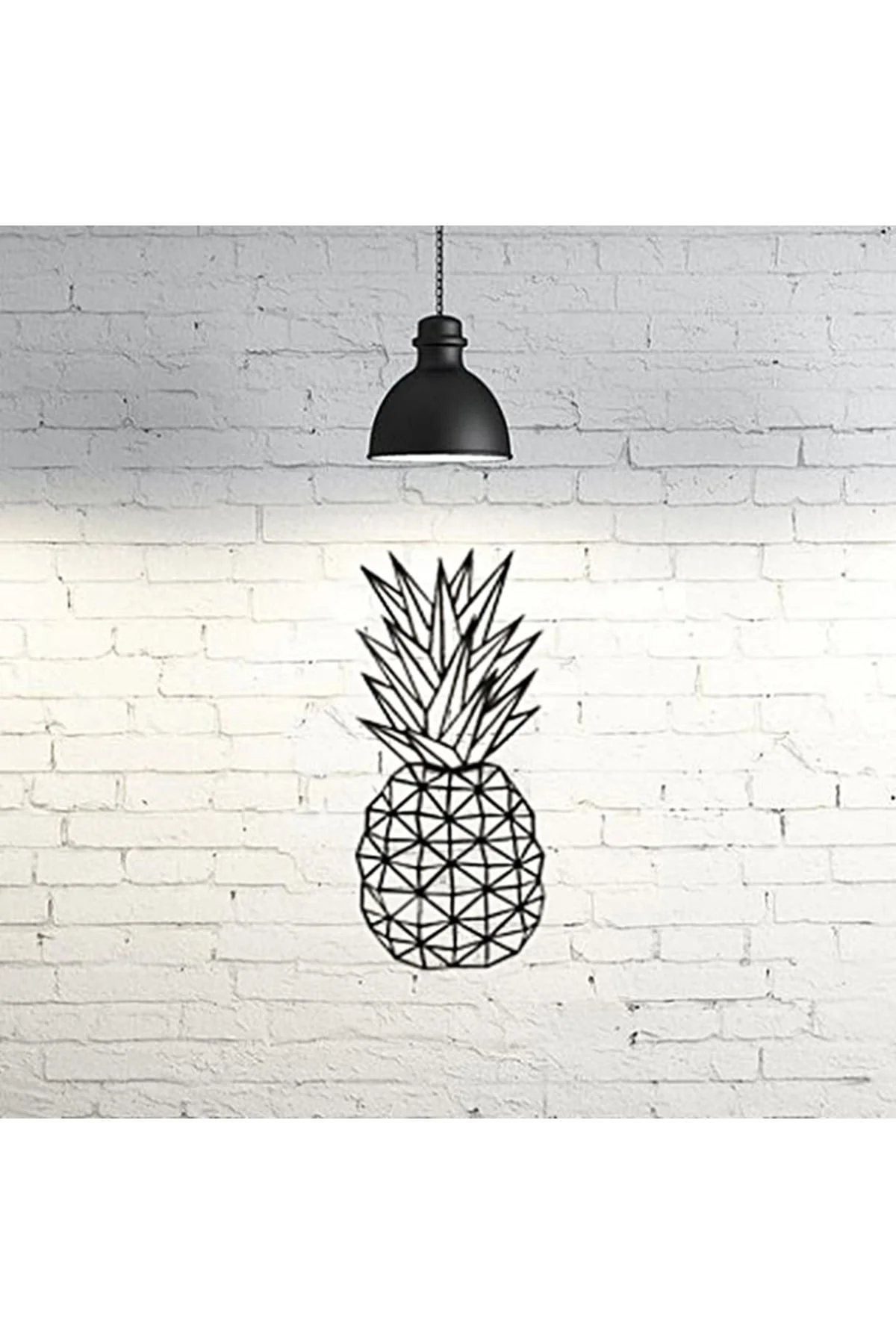 Ananas Duvar Dekoru 22 Cm