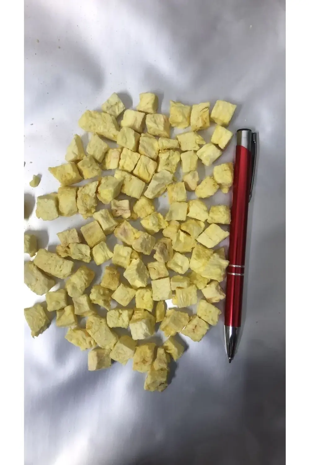 Ananas Kıtırı - Freeze Dried - Üretici Firmadan Dondurularak Kuru