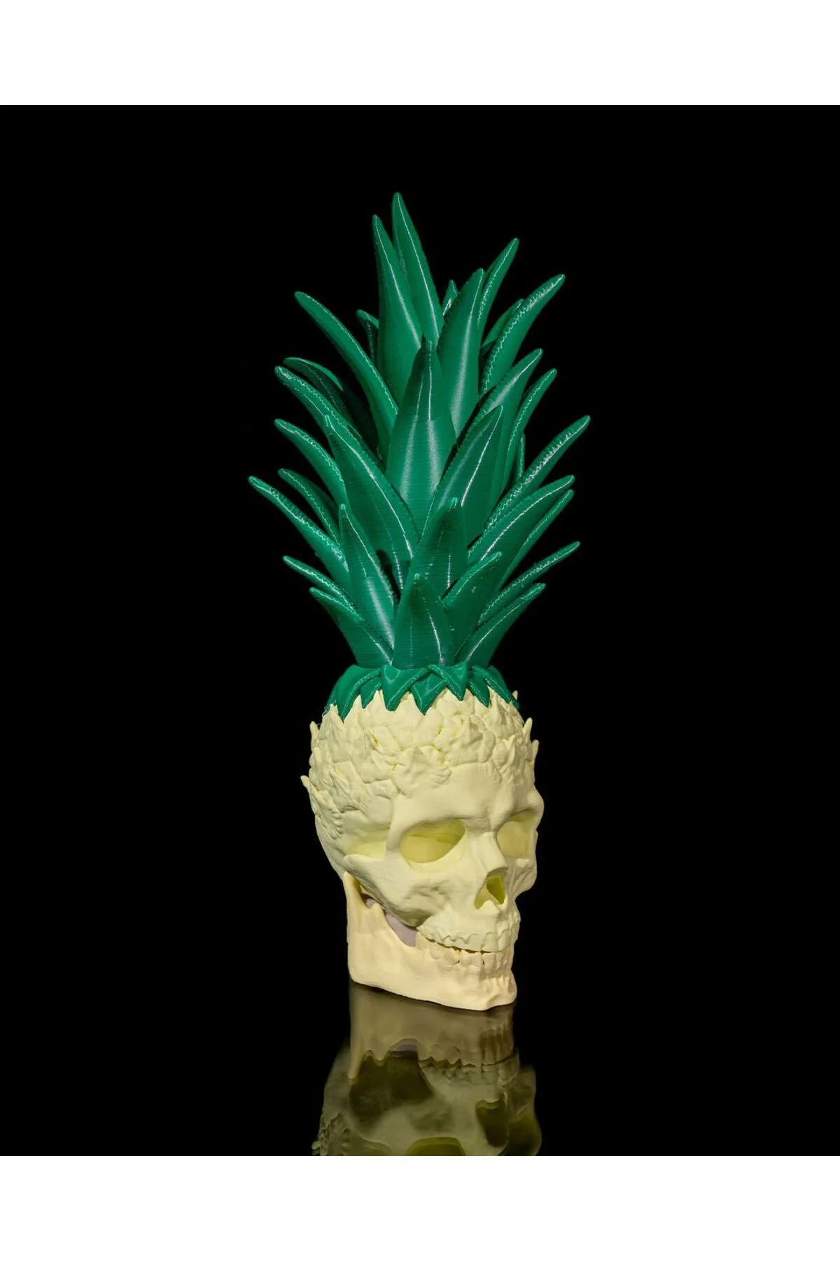 Ananas Kuru Kafa Hareketli Obje Kuru Kafa Obje Tropikal Obje Dev Boy 34CM