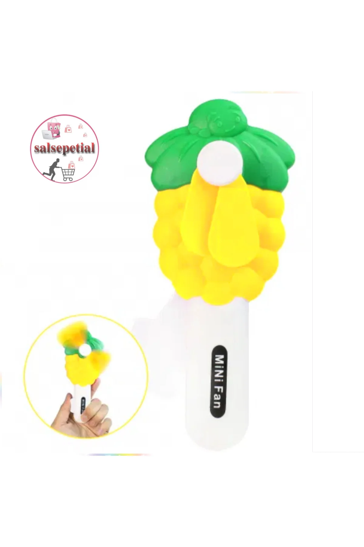 Ananas Mini El Vantilarörü Ananas Mini El Fanı Sevimli Mini Fan