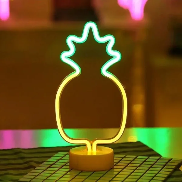 Ananas Neon LED Lamba Ananas Neon LED Lamba