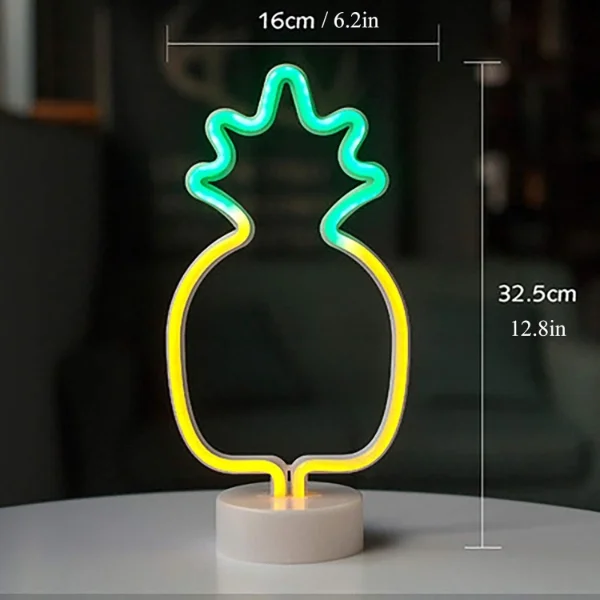 Ananas Neon LED Lamba Ananas Neon LED Lamba