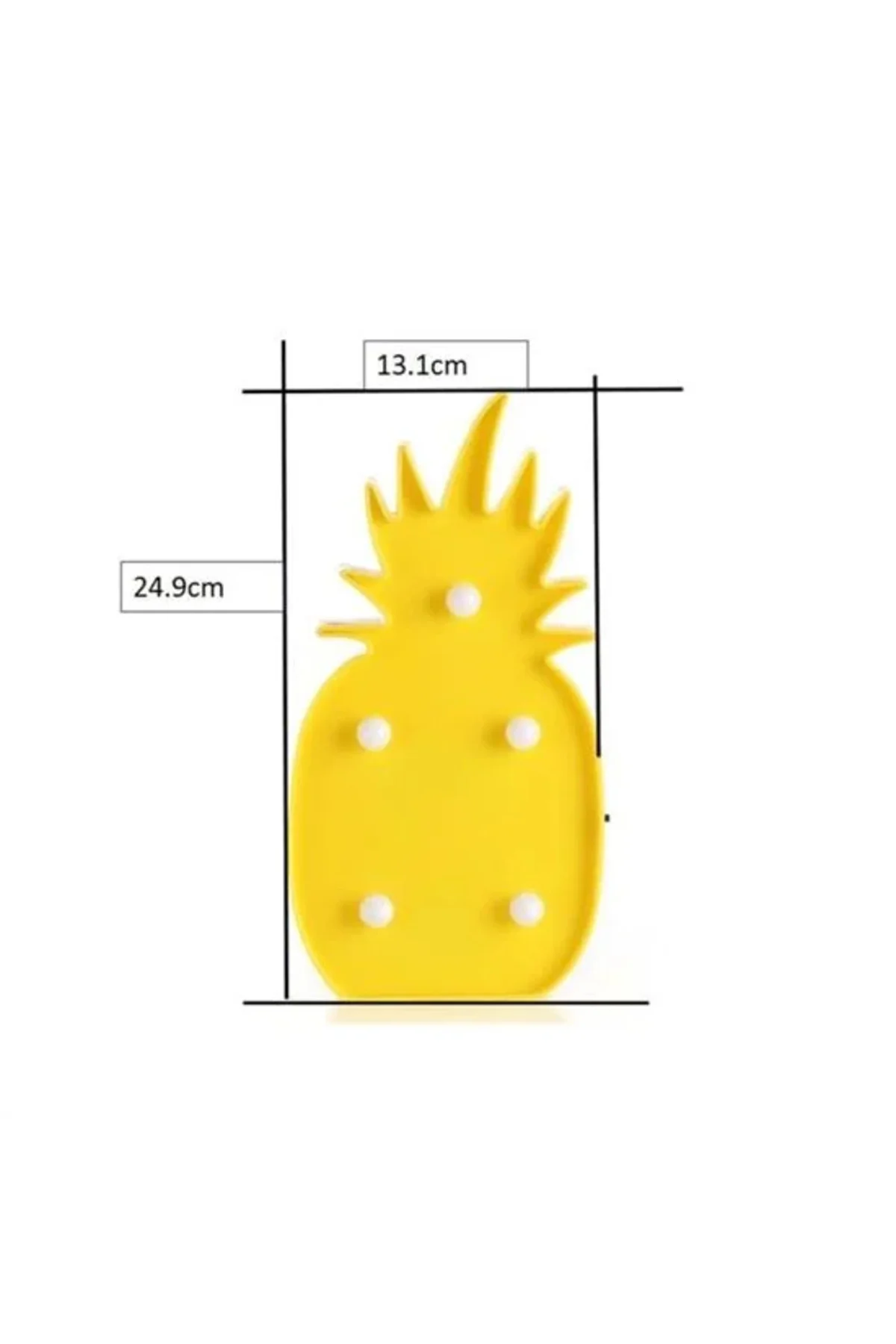 Ananas Şeklinde Ledli Dekoratif Eğlenceli Çocuk Gece Lambası