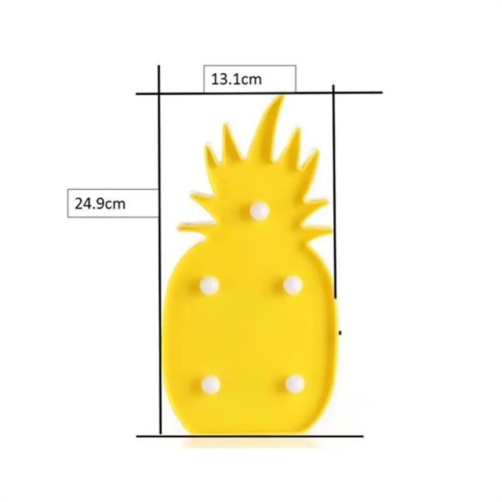 Ananas Şeklinde Ledli Dekoratif Eğlenceli Çocuk Gece Lambası (474
