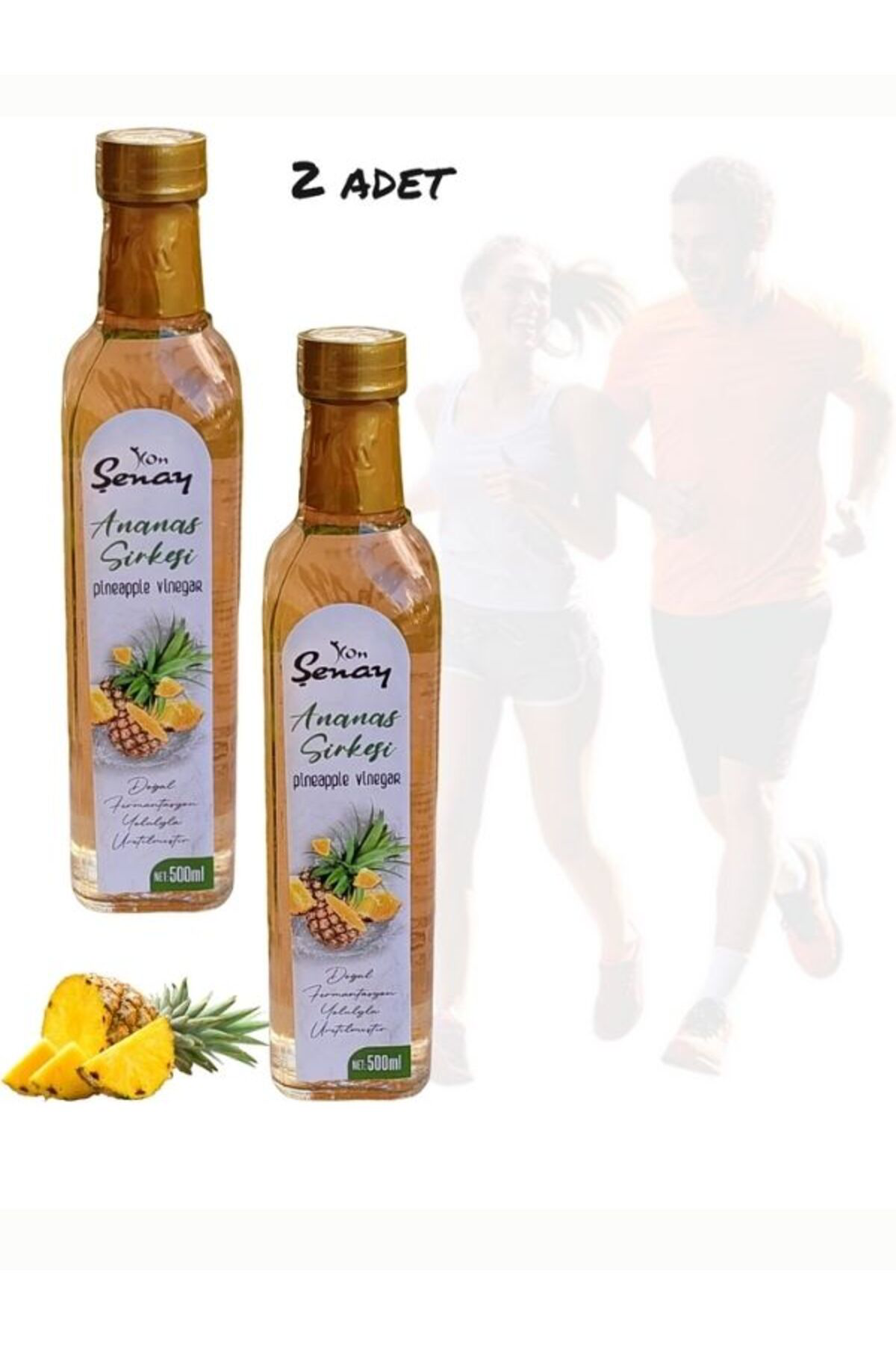 Ananaslı Detoks Sirkesi Ananas Sirkesi 500 ML