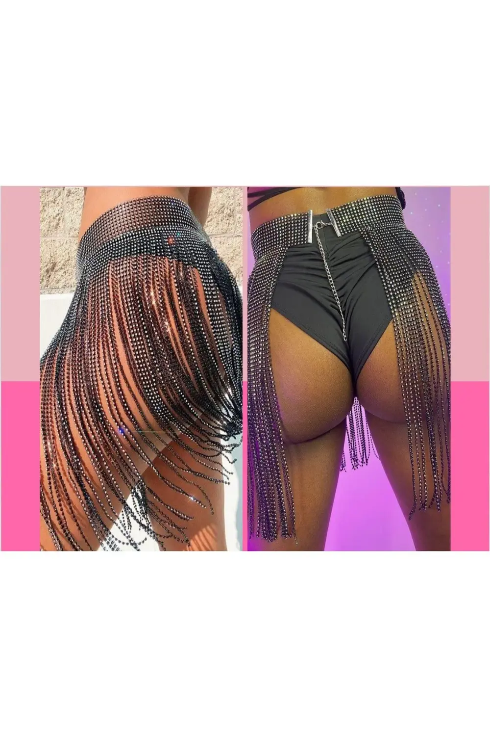 ANASTASİA TAŞ İŞLEMELİ ETEK AKSESUAR