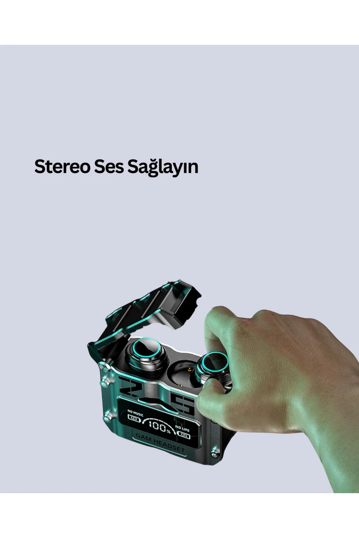 ANC Aktif Gürültü Önleyici Kablosuz Bluetooth Kulaklık - Lisinya