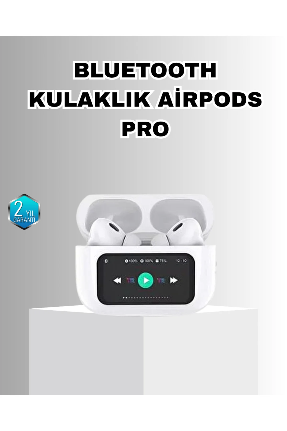 ANC Bluetooth Kulaklık – Dokunmatik, Powerbank Kutulu, Akıllı Sen