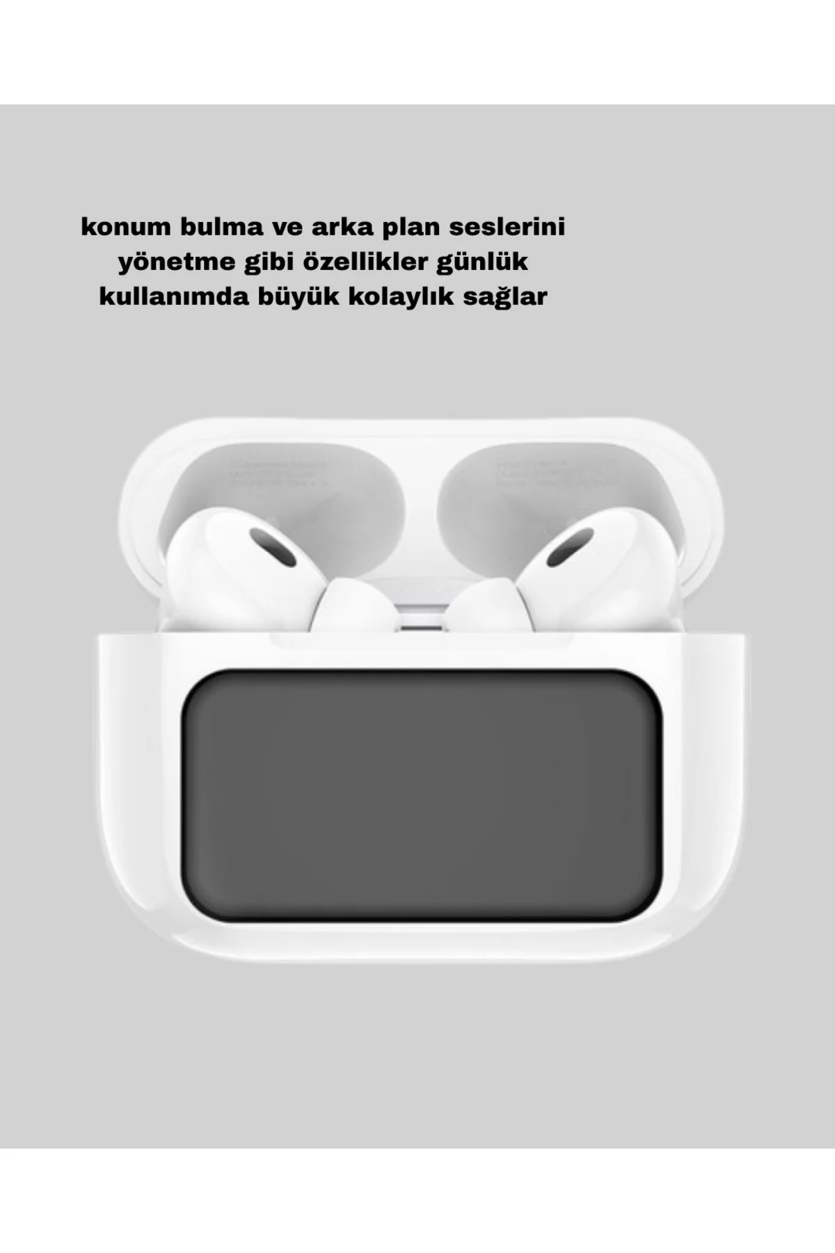 ANC Bluetooth Kulaklık – Dokunmatik, Powerbank Kutulu, Akıllı Sen