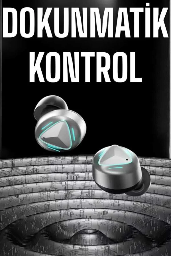 ANC Özellikli Bluetooth 5.0 Oyuncu Kulaklığı - Gürültü Engelleme Spor Kulaklığı