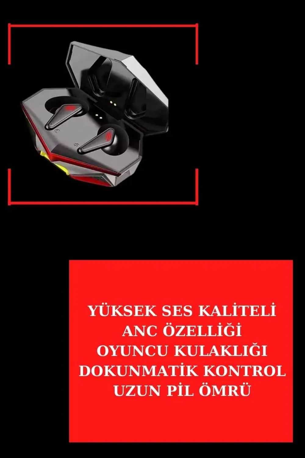 ANC Özellikli Bluetooth Kulaklık ve Amoled Ekran Akıllı Saat Uyku