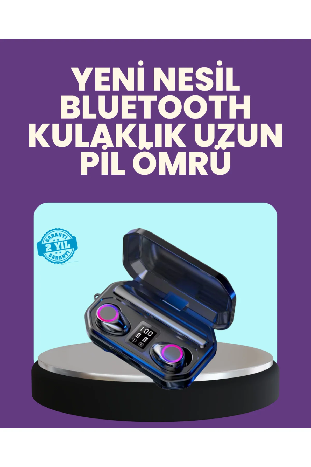 ANC Teknolojili Bluetooth Kulaklık – Aktif Gürültü Engelleme