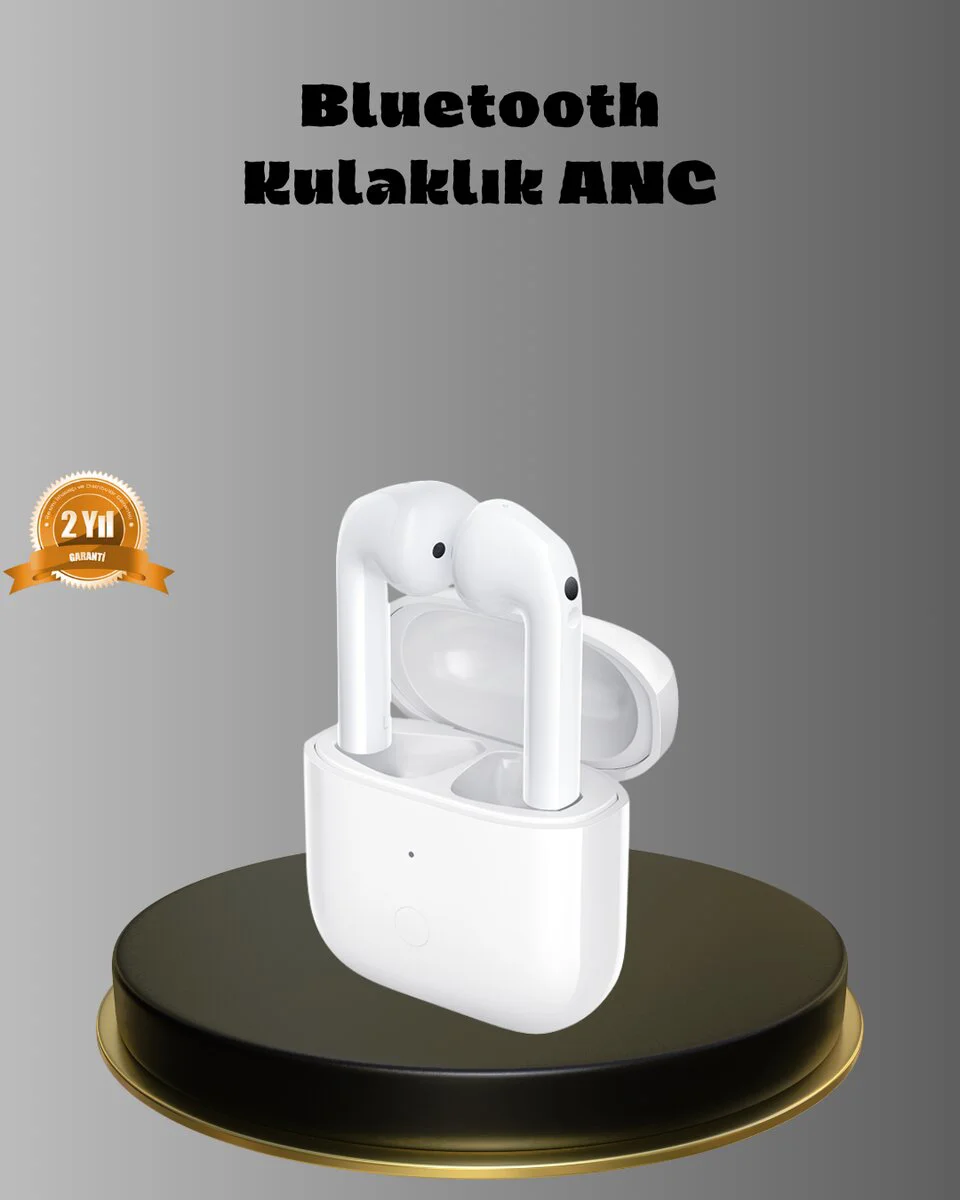 ANC Teknolojili Bluetooth Kulak Üstü Kulaklık – RGB Işıklı Oyun ve Müzik Kulaklığı