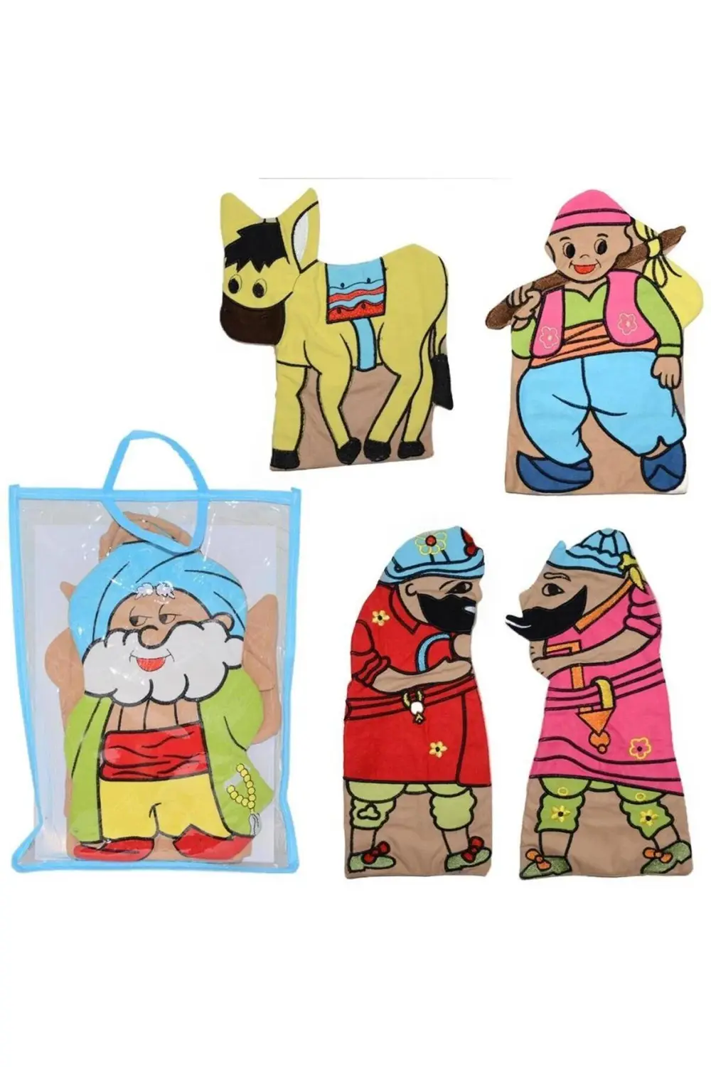 AND-5000 MİLLİ KAHRAMANLAR KUKLA SETİ 5Lİ