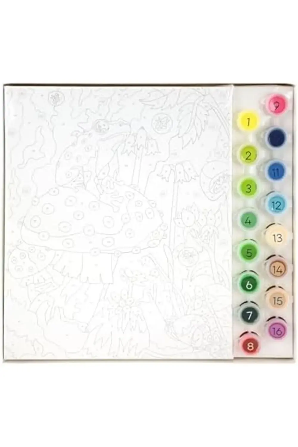 And Arts Numaralarla Boya Seti Mantar 9207 1178227