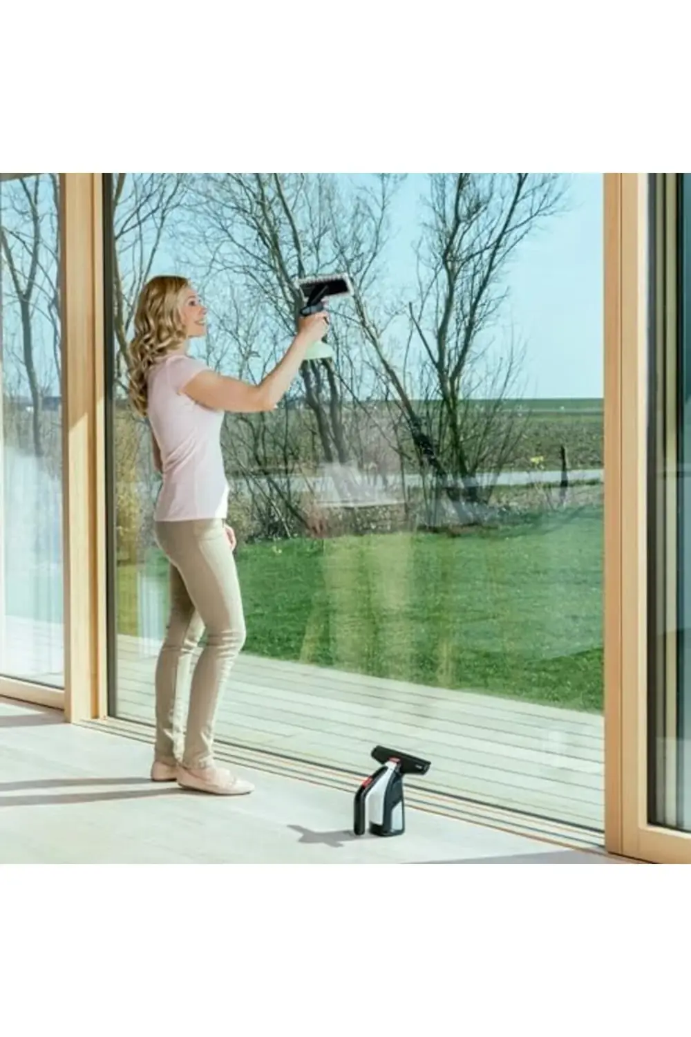 and GlassVAC Akülü Cam Temizleme Makinesi ile Uyumlu Yedek Mikrof