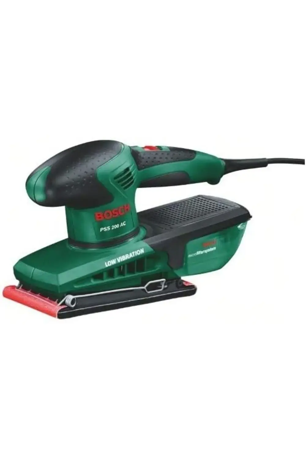 and PSS 200 AC Titreşimli Zımpara Makinesi, Yeşil, 200 W, 24.000