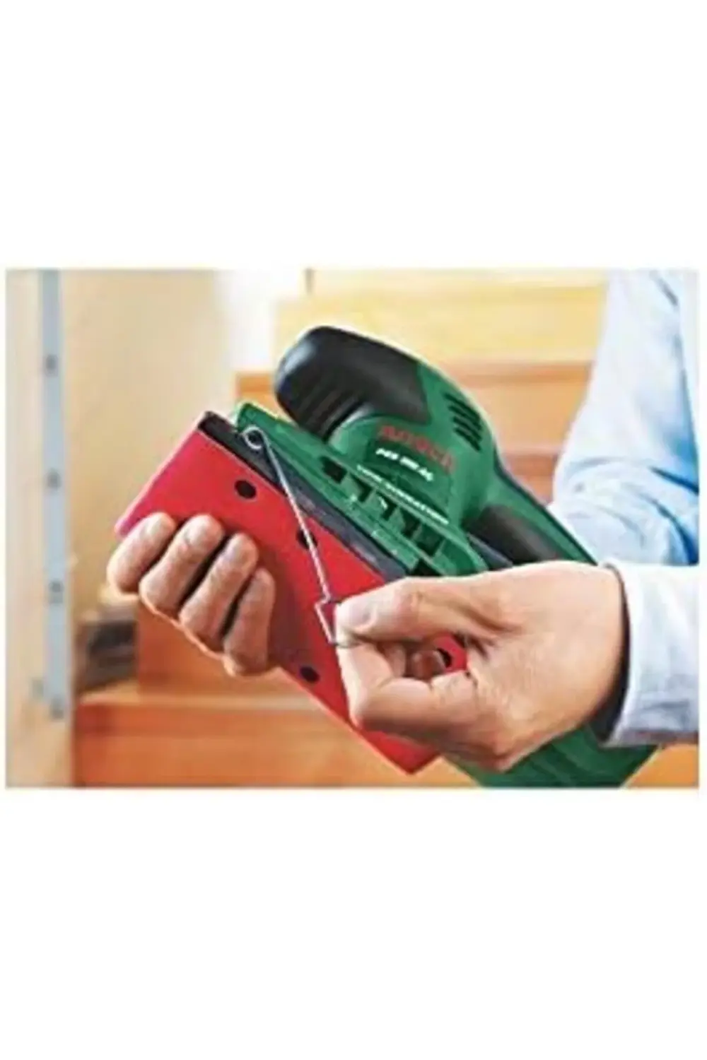 and PSS 200 AC Titreşimli Zımpara Makinesi, Yeşil, 200 W, 24.000