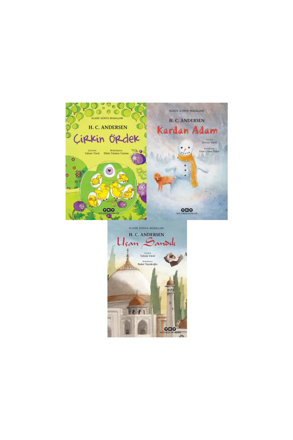 Andersen Masalları Seti ( Çirkin Ördek - Uçan Sandık - Kardan Ada