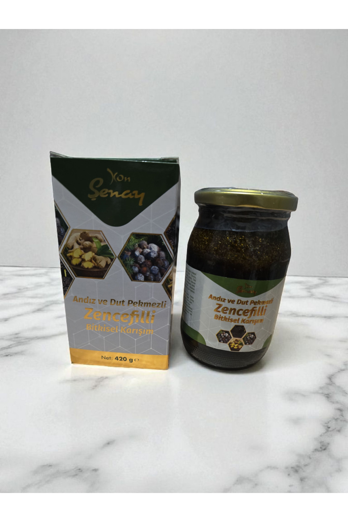 Andız Ve Dut Pekmezli,zencefilli Macun 420 Gr