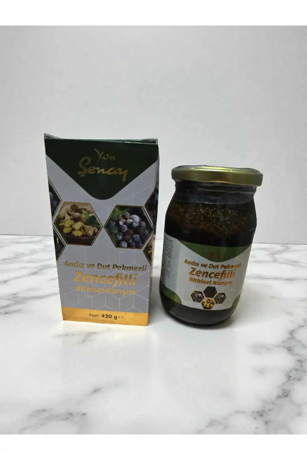 Andız Ve Dut Pekmezli,zencefilli Macun 420 Gr