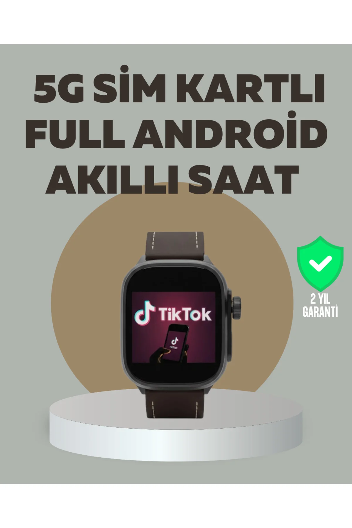 Android Akıllı Saat 5G Destekli Uygulama İndirme