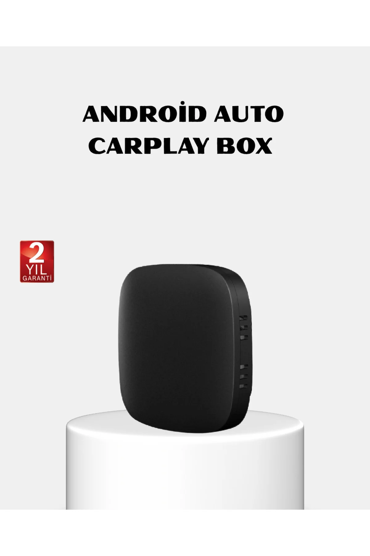 Android Auto Kablosuz Dönüştürücü Hızlı Eşleşme Ve Sesli Asistan Destekli