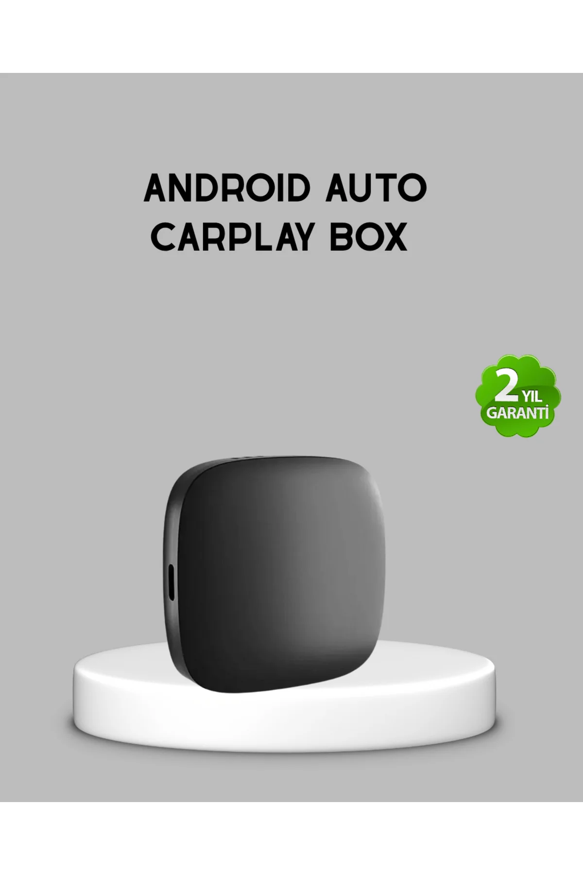 Android Auto Kablosuz Adaptör Bluetooth 5.0 ve 5.8GHz WiFi Destek