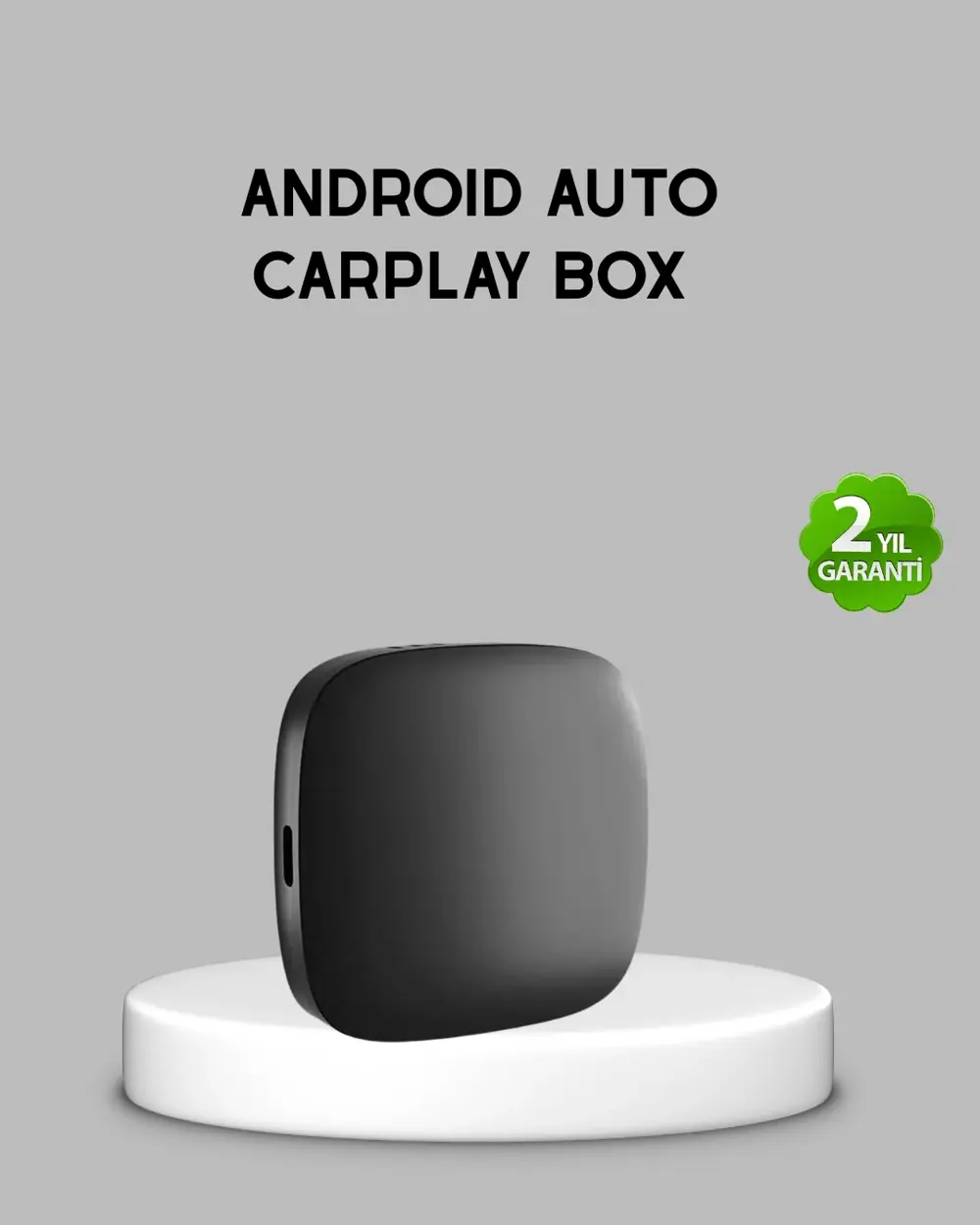 Android Auto Kablosuz Adaptör Bluetooth 5.0 ve 5.8GHz WiFi Destek