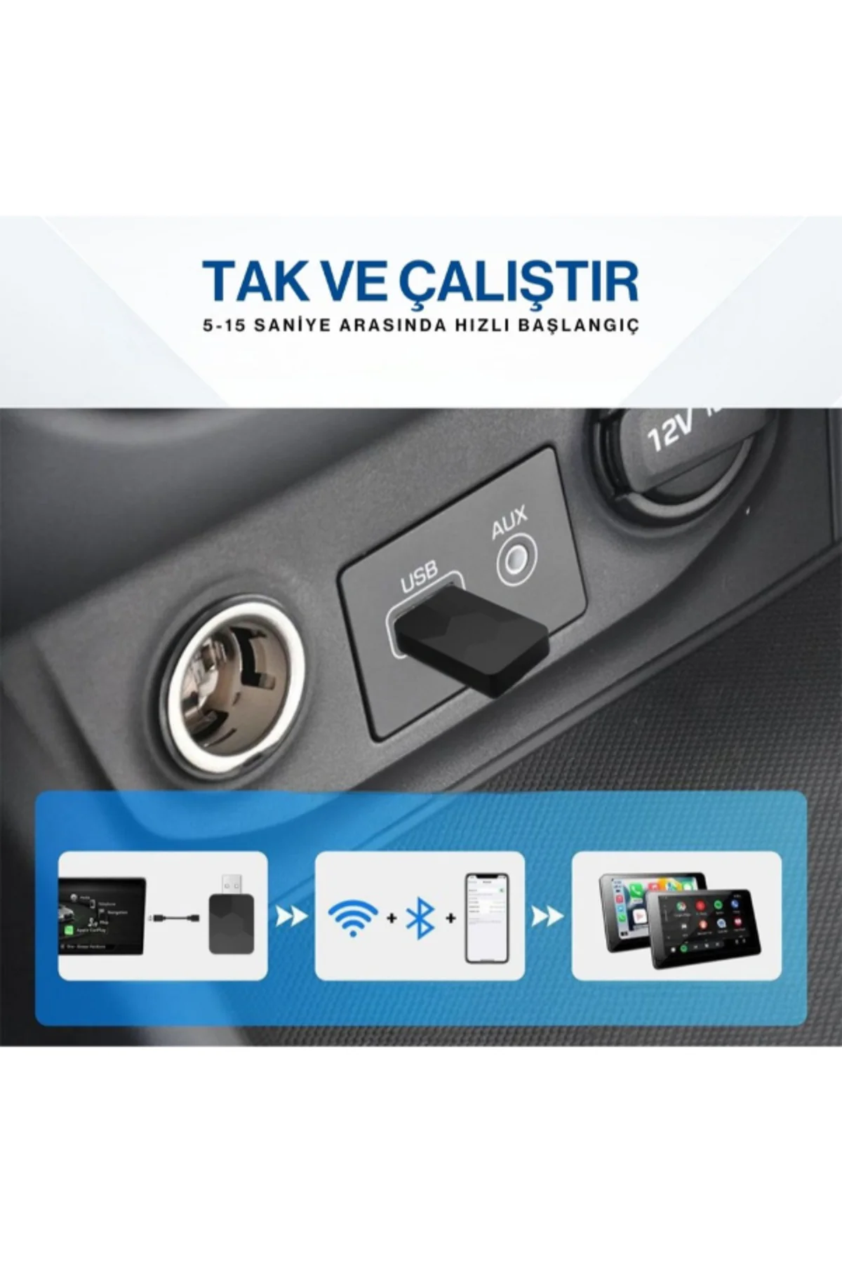 Android Car Play Adaptör