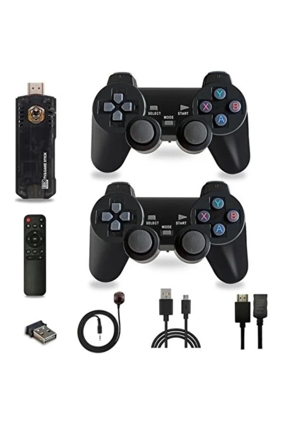 Android oyun konsolu ve TV box, 64 GB hafıza, Bluetooth özellikli, siyah renk - Elektronik