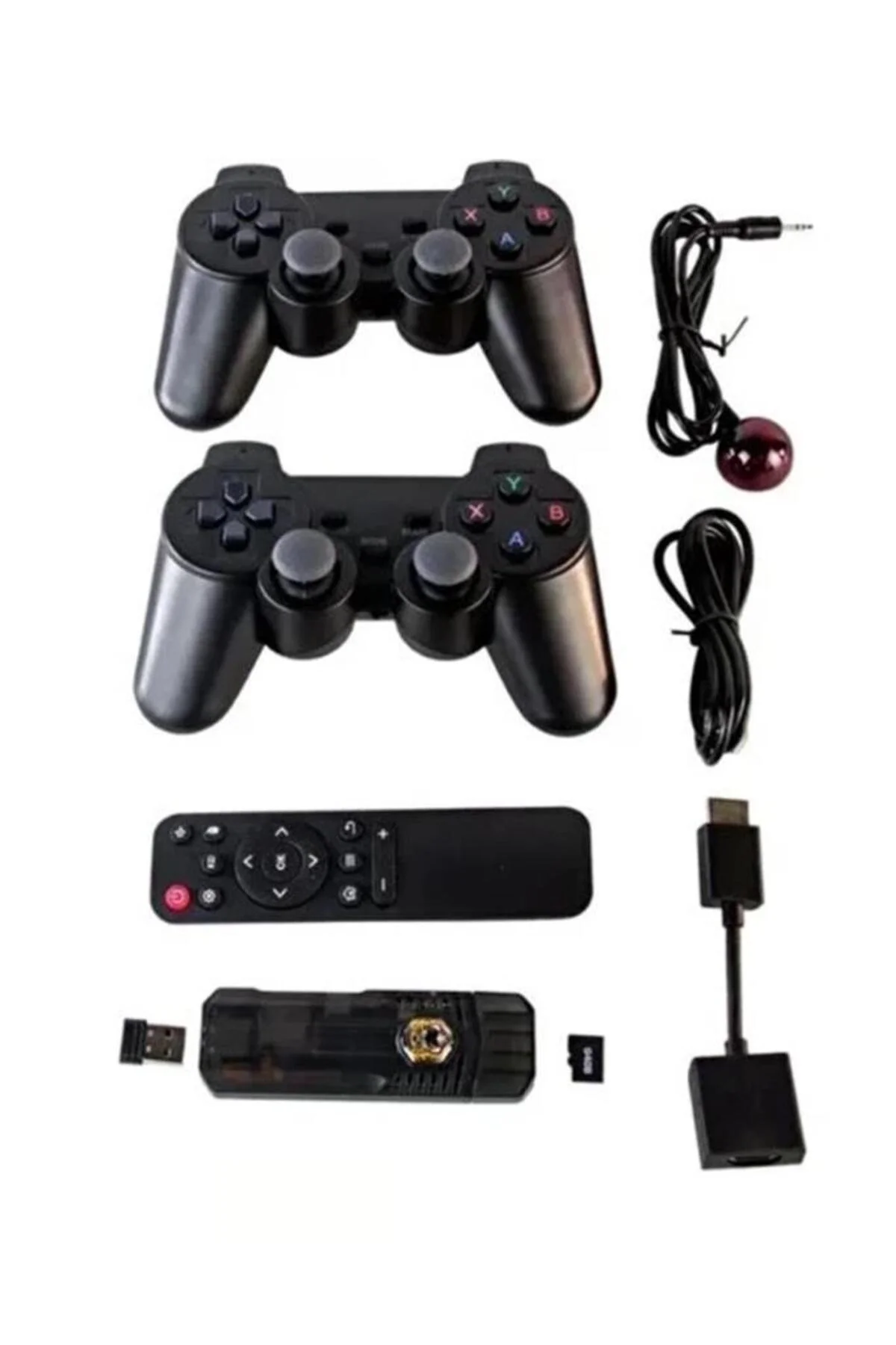 Android oyun konsolu ve TV box, 64 GB hafıza, Bluetooth özellikli, siyah renk - Elektronik