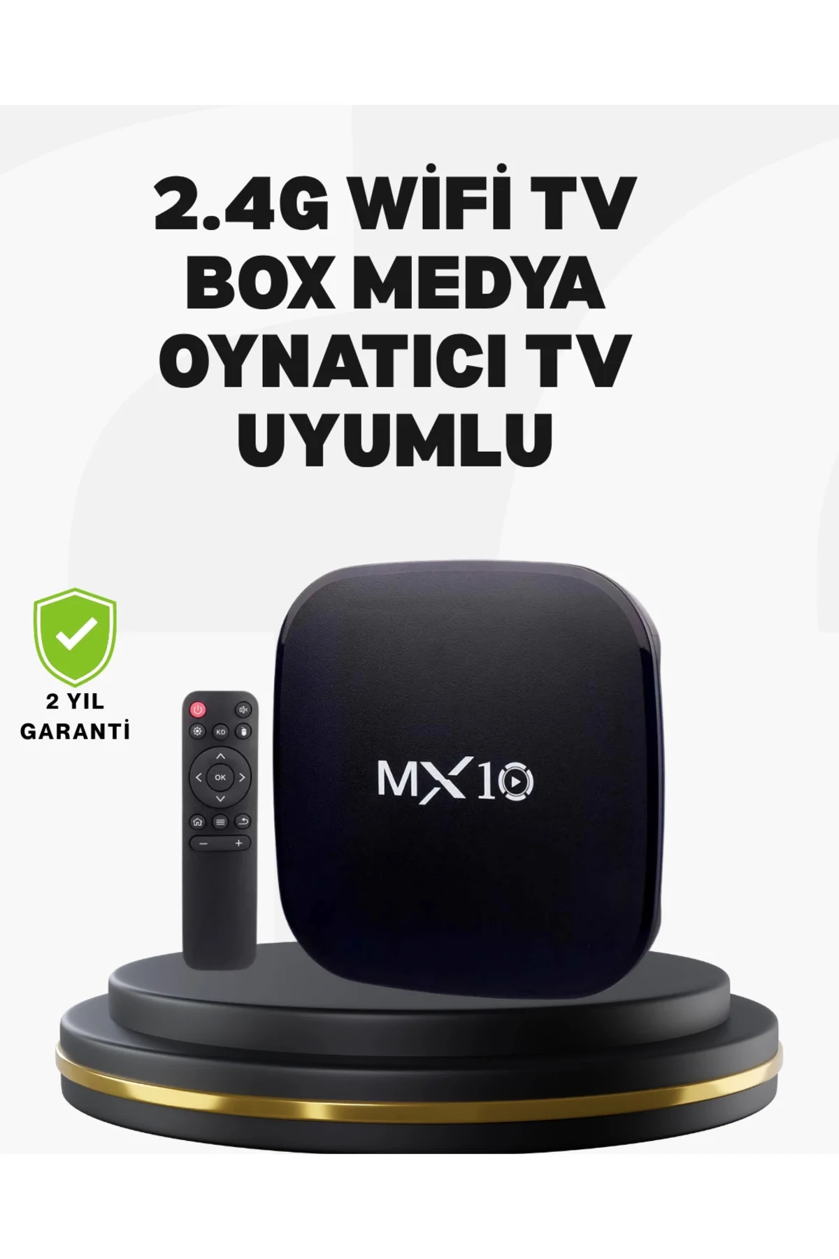 Android Tabanlı Akıllı Medya Oynatıcı – 4 Çekirdekli İşlemci, Ekr