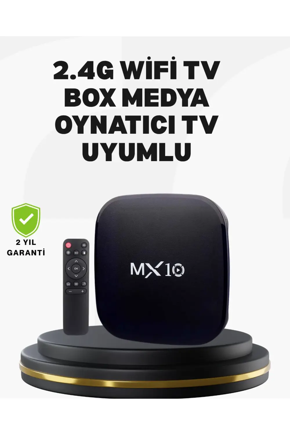 Android Tabanlı Akıllı Medya Oynatıcı – 4 Çekirdekli İşlemci, Ekr