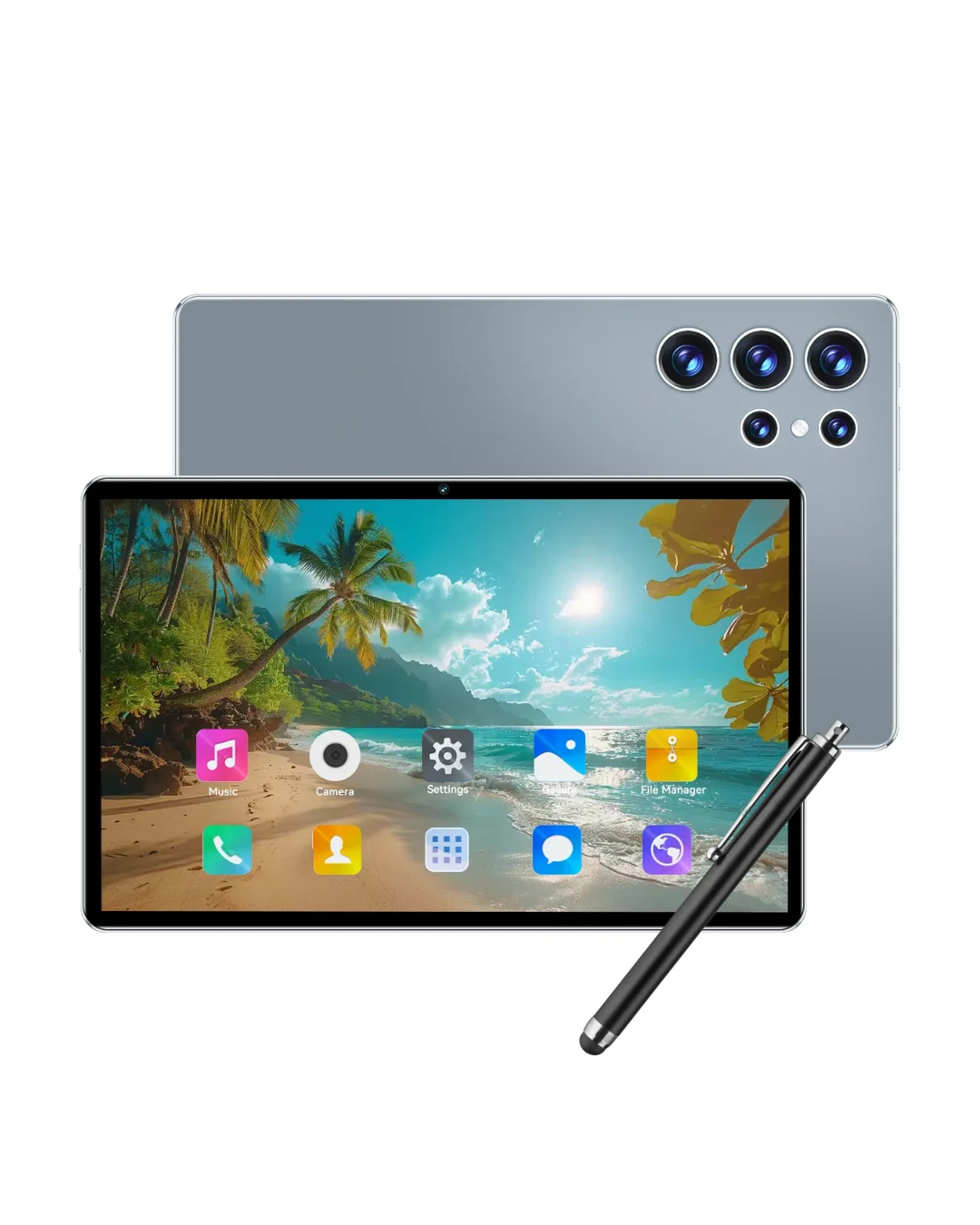 Android Tablet 10.1 HD Ekran 16GB RAM 1TB Depolama WiFi Destekli