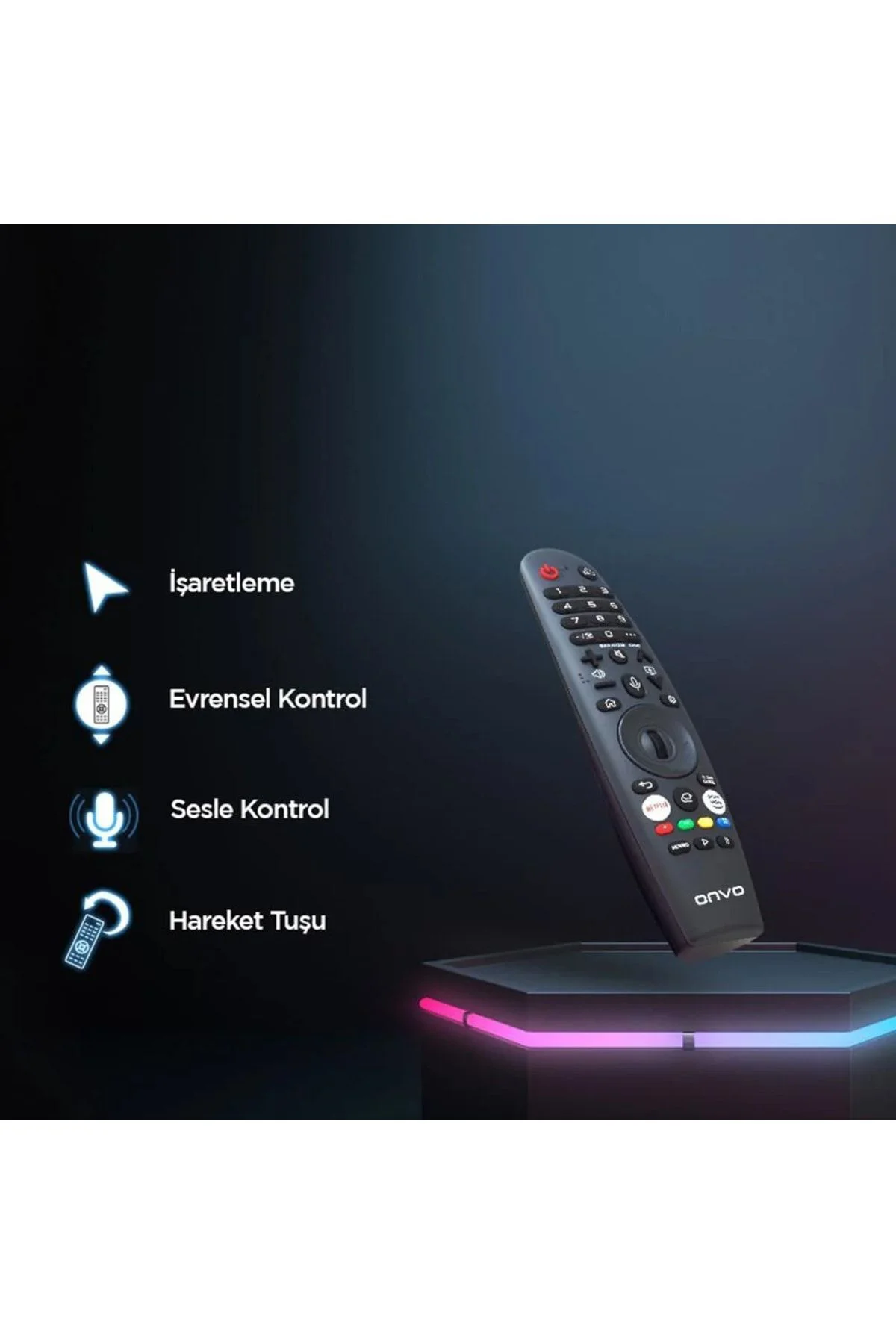 Android Tv Kumandası Ses Komutlu Sihirli Uyumlu
