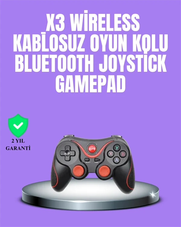Android Uyumlu Gamepad X3 Game Stick Oyun Kolu Bluetooth Bağlantılı Fiyatı, Yorumları ve Özellikleri