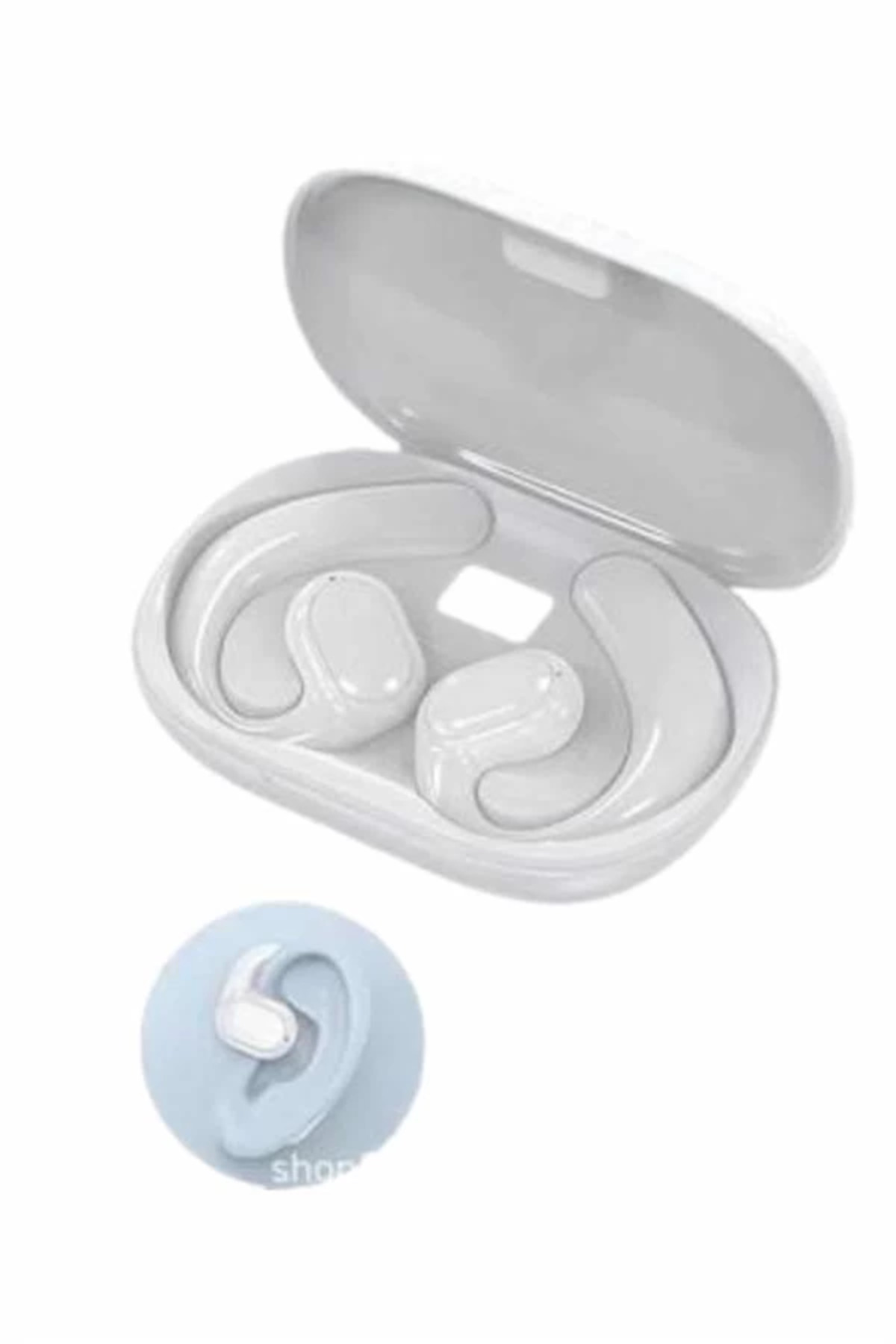 Rby Android Ve İos Uyumlu Bluetooth Küpe Kulaklik Bluetooth Kulaklik