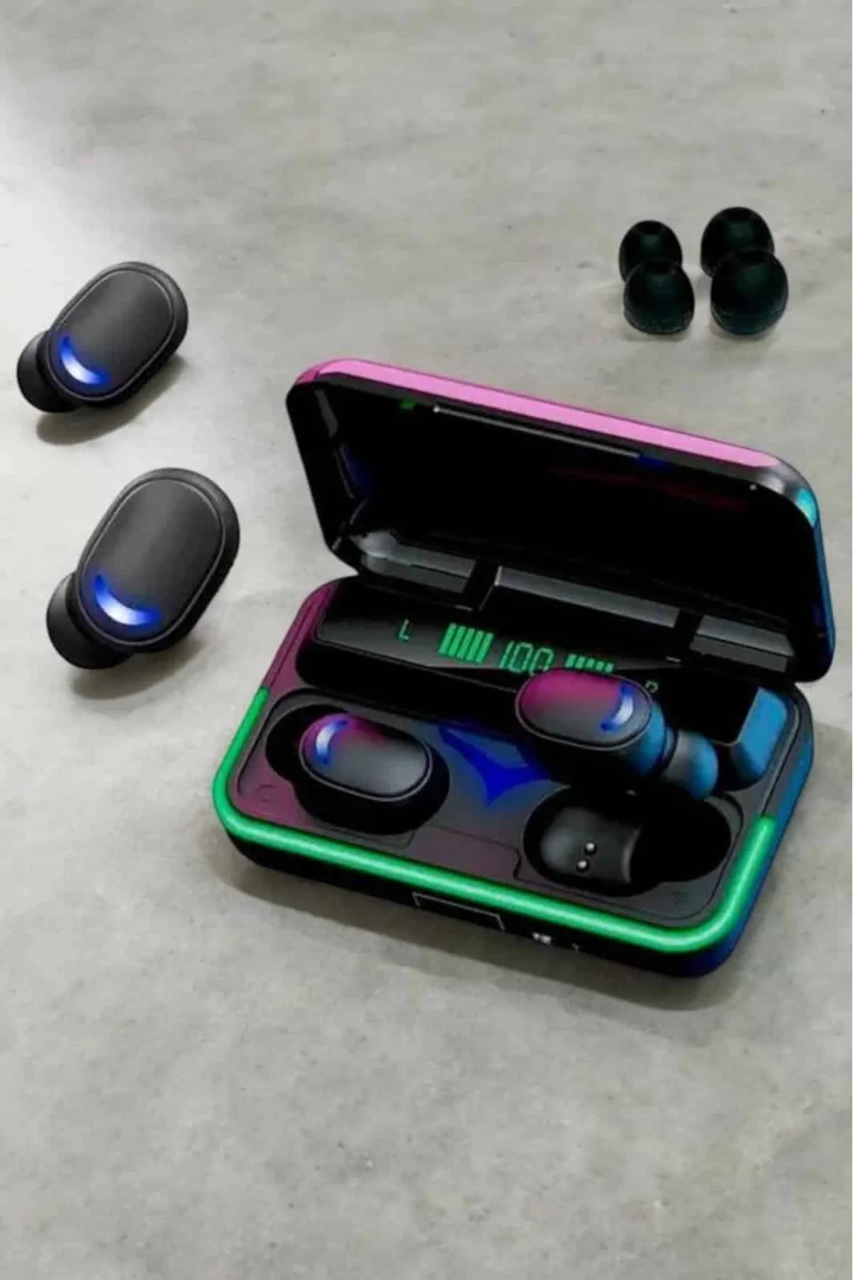 Android Ve İOS Uyumlu Bluetooth Bağlantılı Powerbankli Kulaklık -