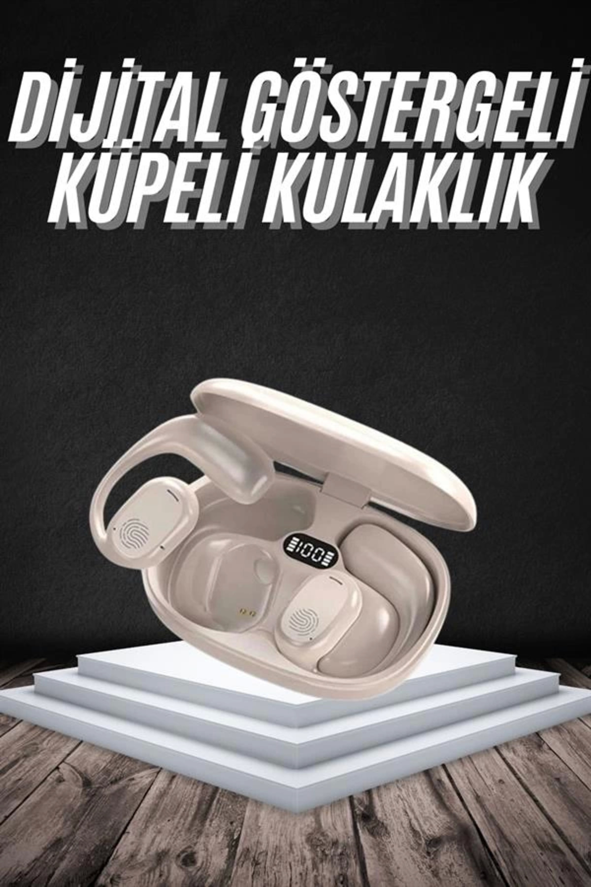 Rby Android Ve İos Uyumlu Bluetooth Küpe Kulaklik Bluetooth Kulaklik