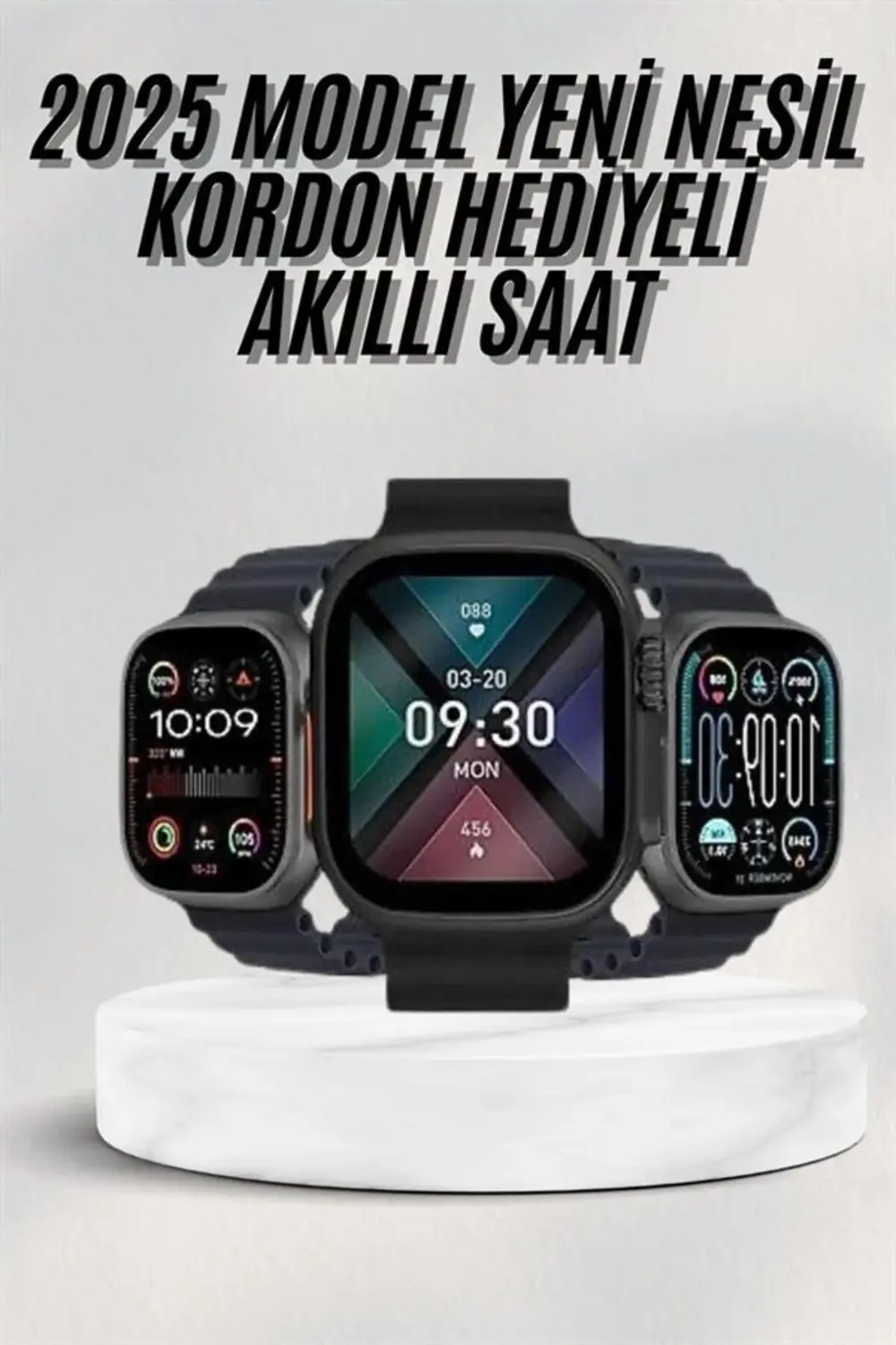 Android ve İOS Uyumlu Arama Konuşma Yapabilen Akıllı Saat