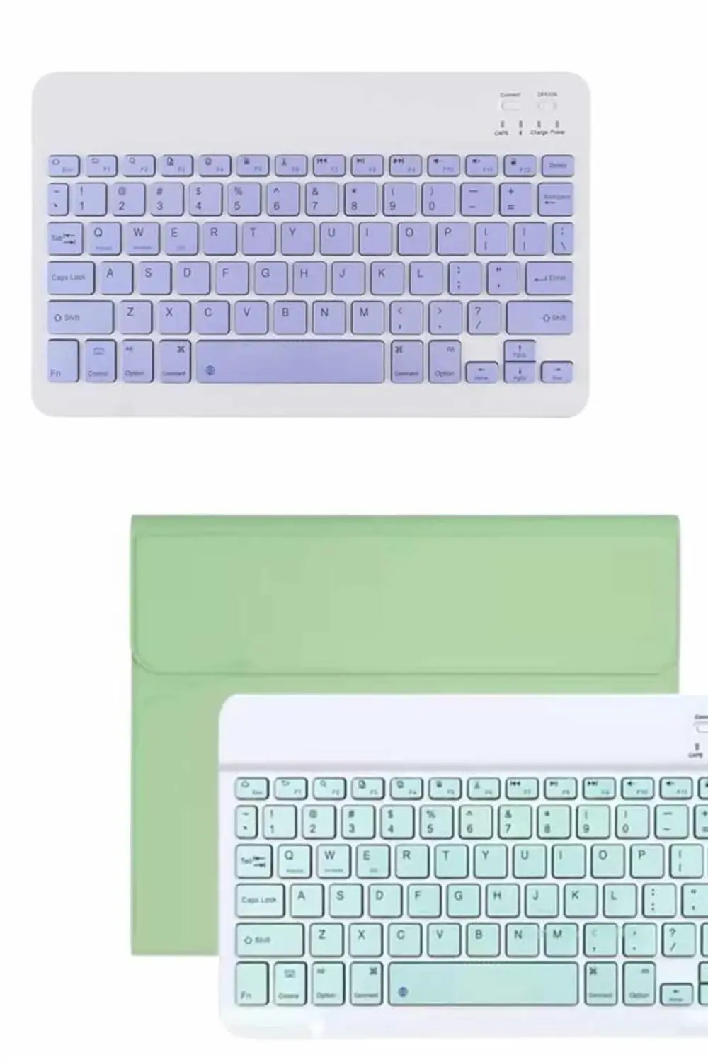 Android ve İOS Uyumlu Bluetooth Kablosuz Türkçe Q Klavye Renkli